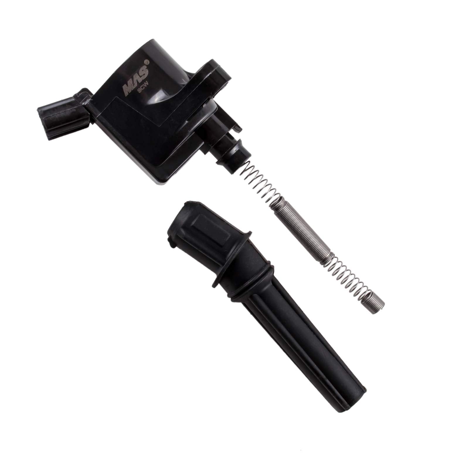 Mas Ignition Coils Dg508 And Motorcraft Spark Plugs Sp493 Compatible With Ford Lincoln Mercury 4.6L Engines