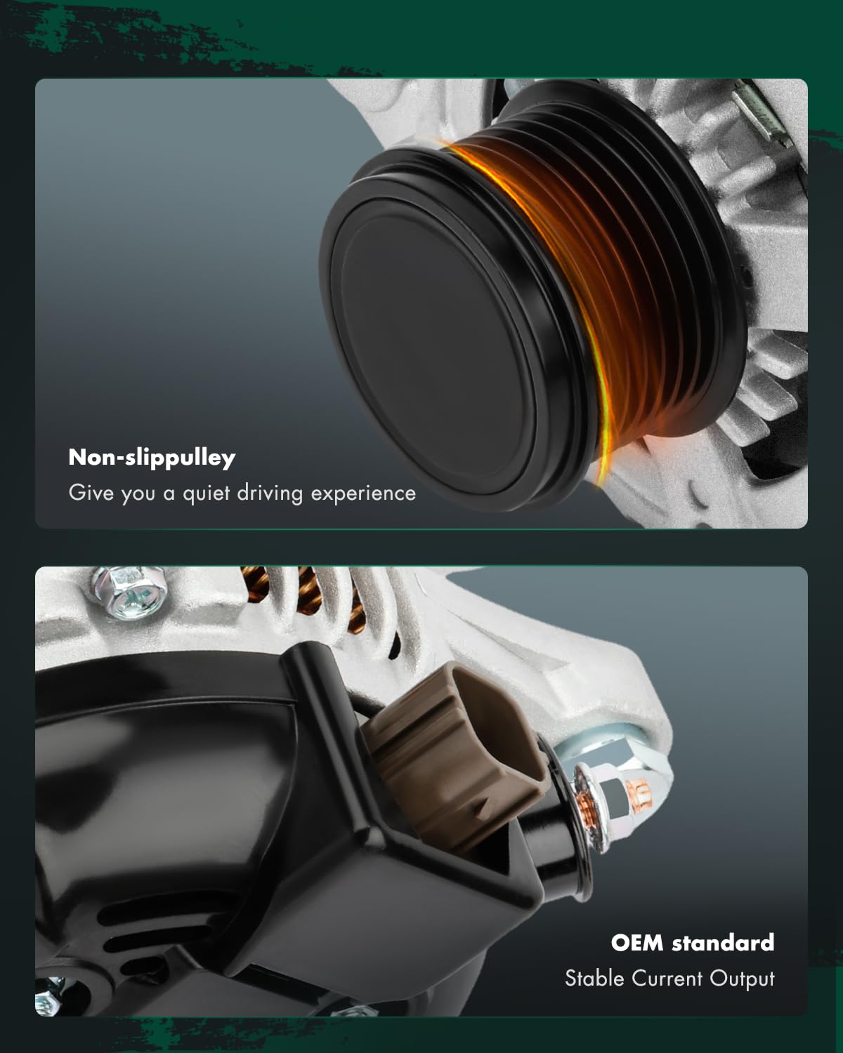 SCITOO Alternator Fits for Venza V6 3.5L 09-15, for Lexus ES350 3.5L 07-18 RX350 3.5L 07-09, for Highlander 3.5L 08-13 for Avalo