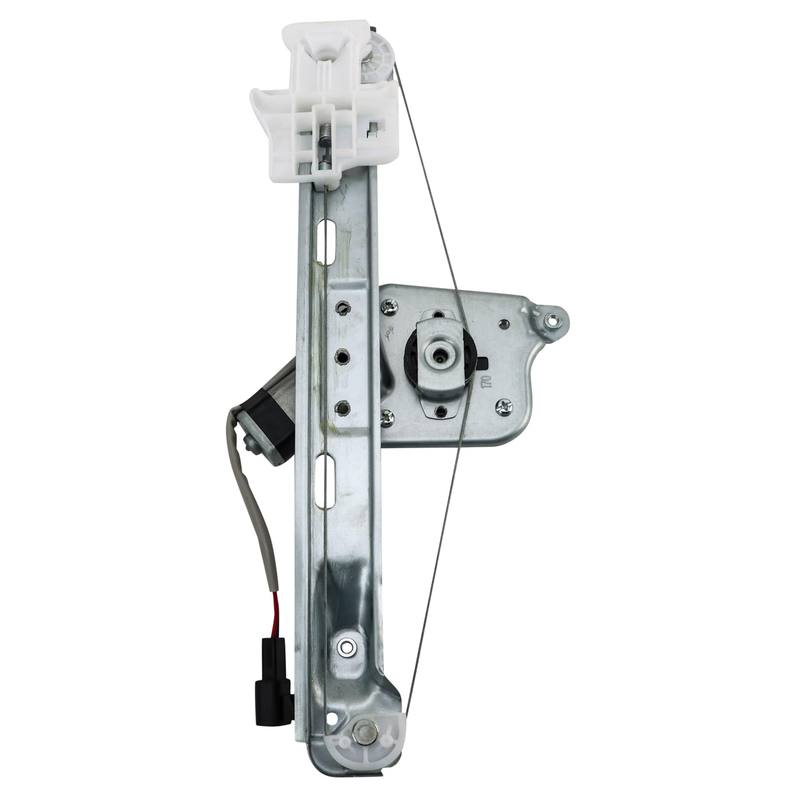 Trq Rear Right Power Window Regulator & Motor Assembly Passenger Side Compatible With 2005-2008 Chevrolet Malibu