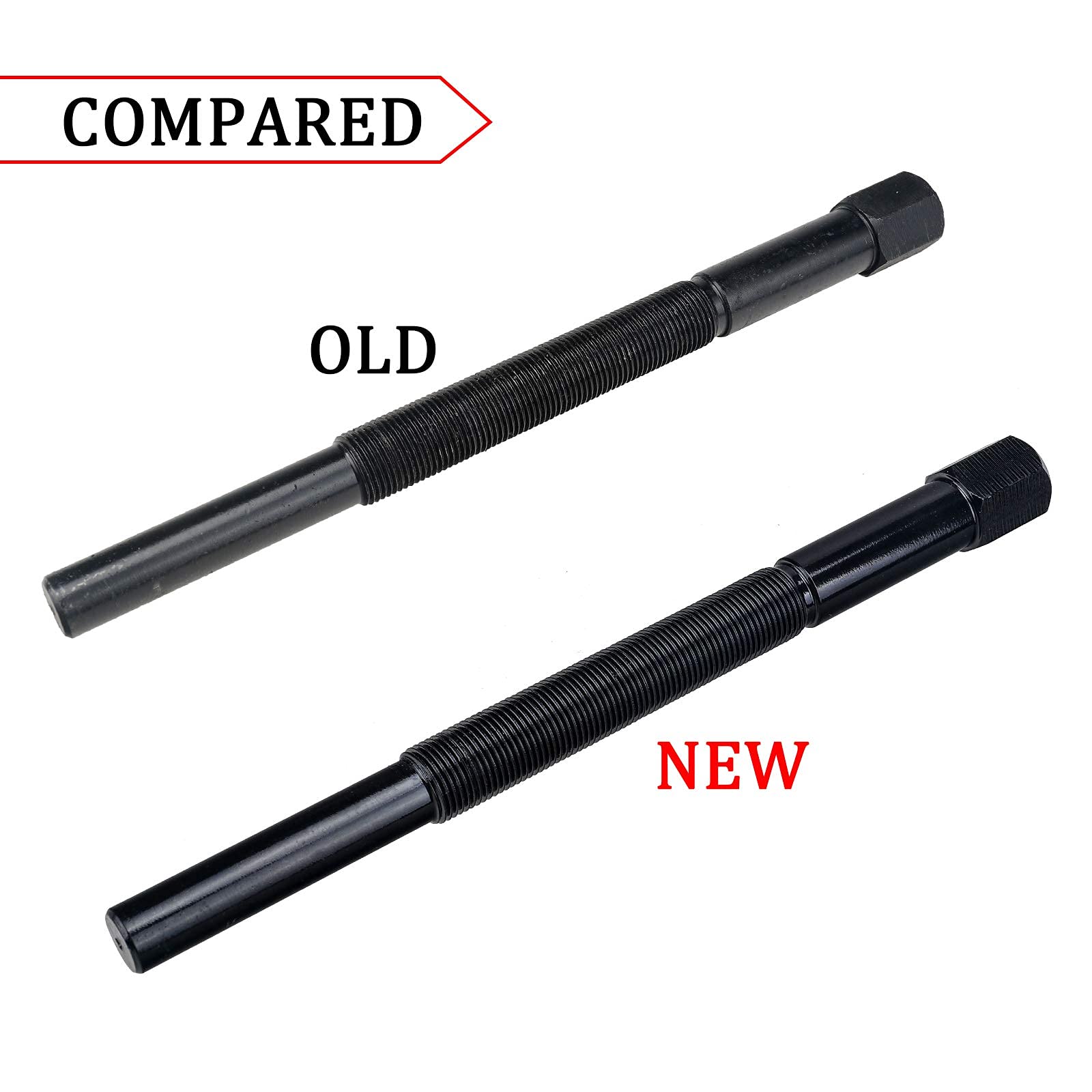 Upgrade Utv Atv Primary Drive Clutch Puller Quality Steel Clutch Remover Compatible With Most Polaris Models 1985-2016 Ranger, Rzr, General, Scrambler, Worker, Sportsman, Xpedition, Trail 2870506