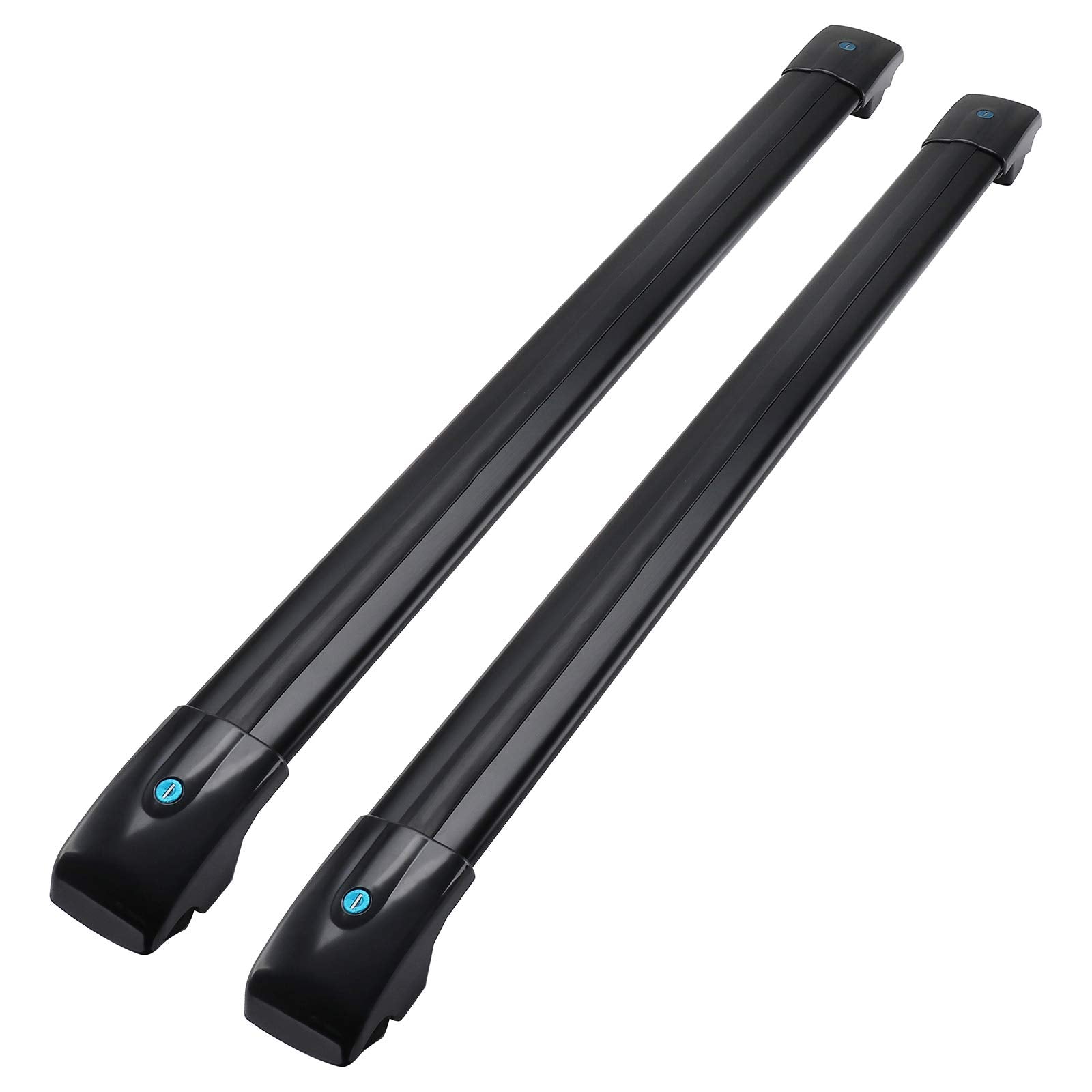 MotorFansClub Lockable Roof Rack Cross Bars Fit for Jeep Cherokee 2014 2015 2016 2017 2018 2019 2020 2021 2022 2023 Cargo Luggag