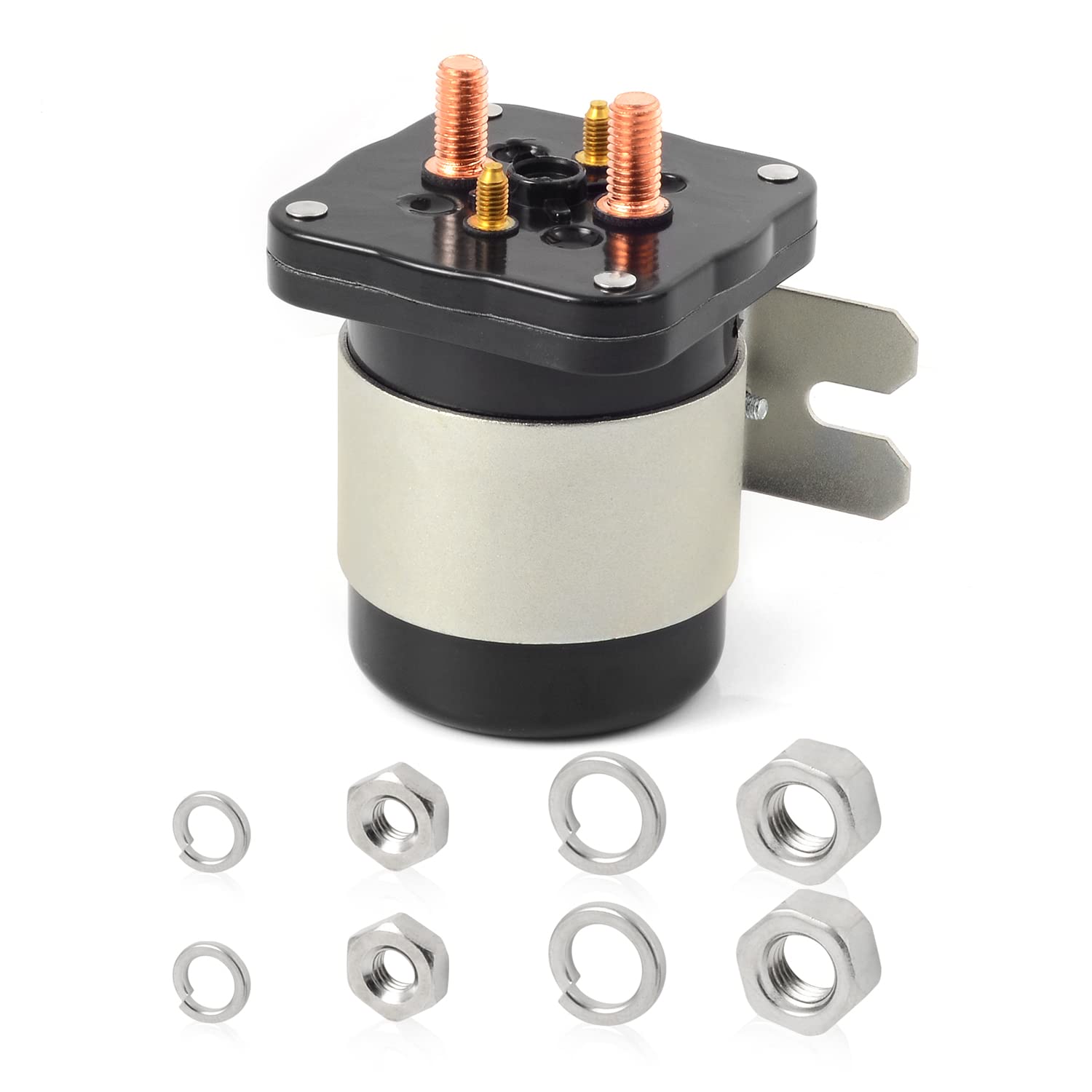 Moto1988 48 Volt 4 Terminal Starter Solenoid Relay For Yamaha 1996-2007 Golf Cart G19-E G22-E Ydre 1995-1998 Club Car Ds & Prece