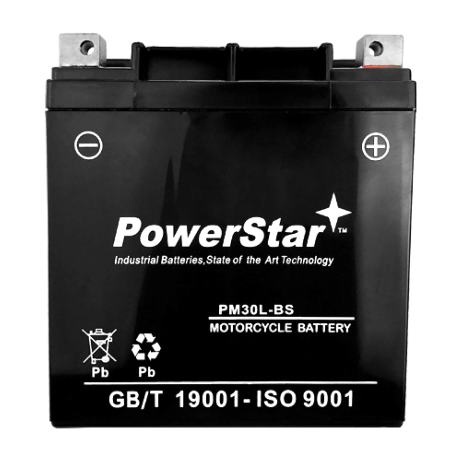 Powerstar ETX30L Ps30l-bs Battery YTX30L-BS High Performance Power Sports Battery Super Crank