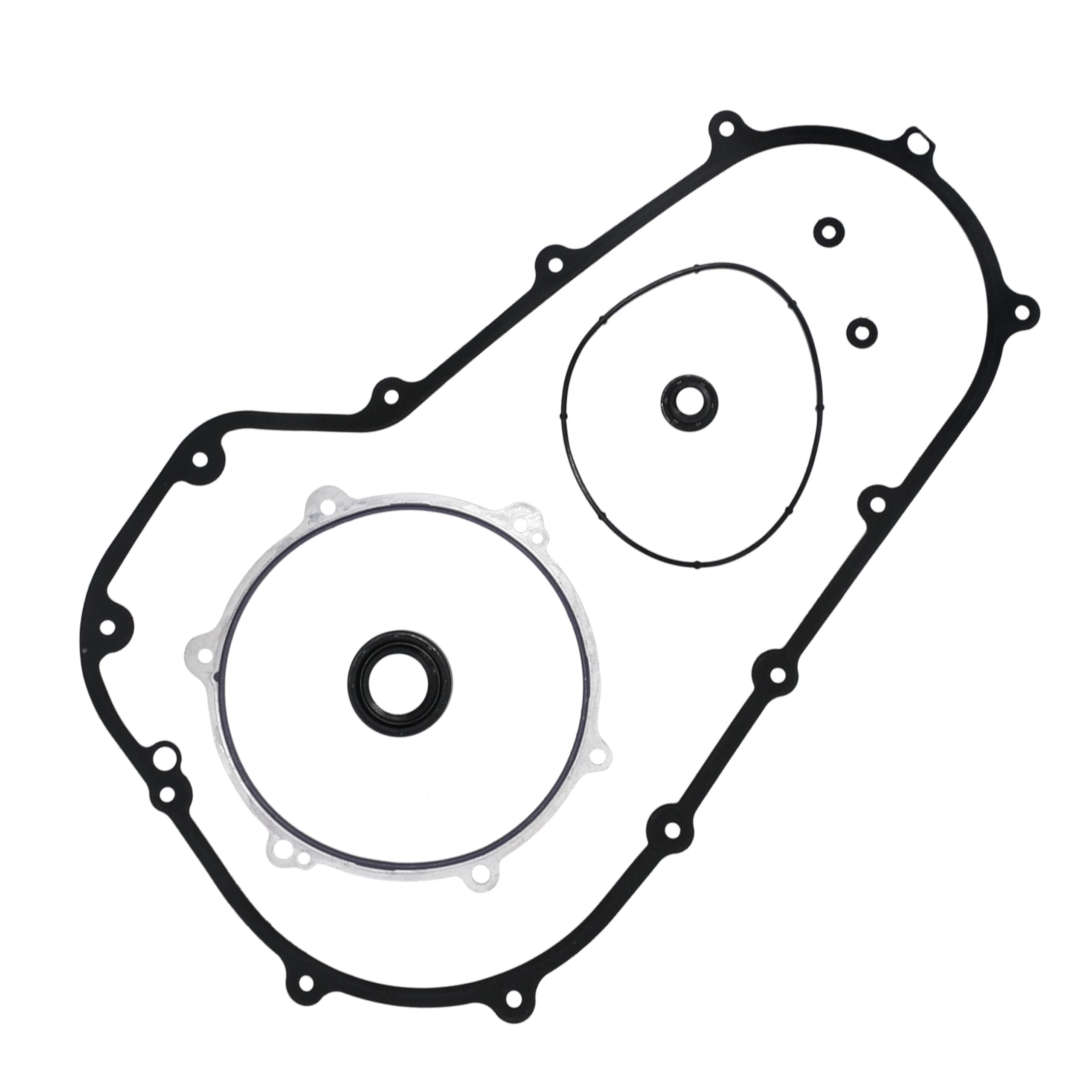 Lanigram Primary Cover Gasket Kit Fit for Harley Davidson Road King Street Glides Models FLH FLT 2007-2017