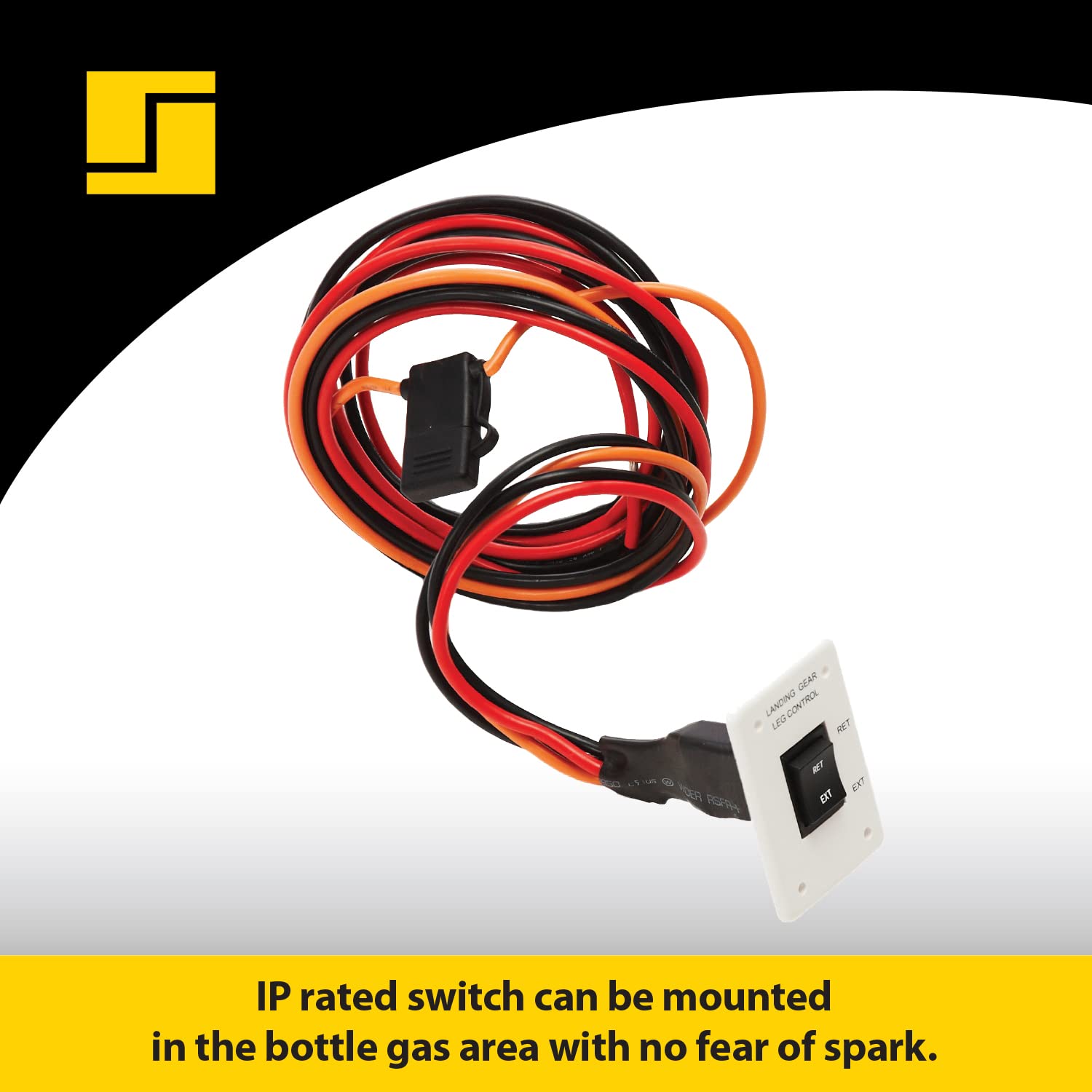 Stromberg Carlson LG-6 Dual Power Landing Gear Conversion Kit, 33-1/2'' Dual Power Conversion Kit (1 Side)