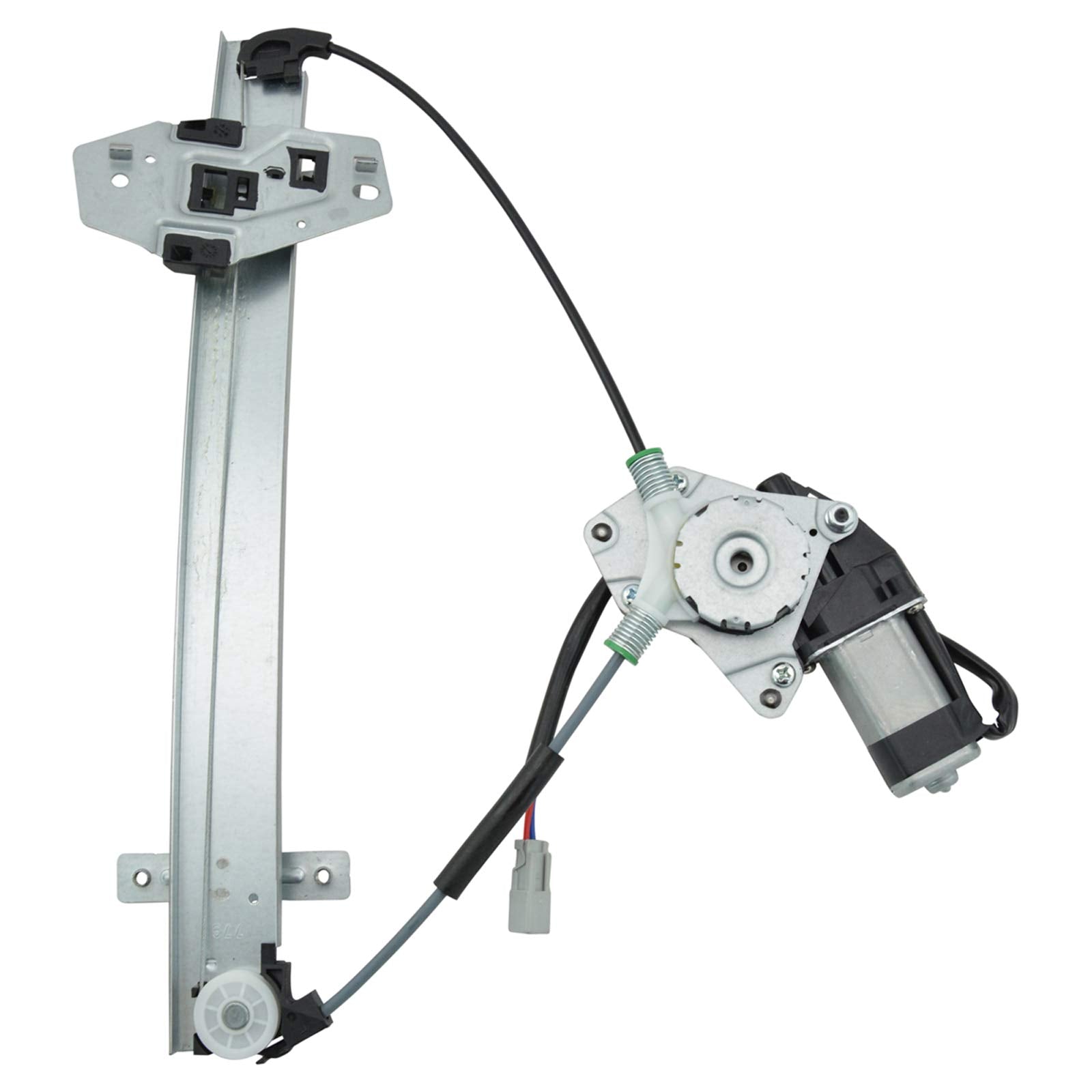 Trq Rear Left Power Window Regulator & Motor Assembly Drivers Side Compatible With 2001-2006 Acura Mdx