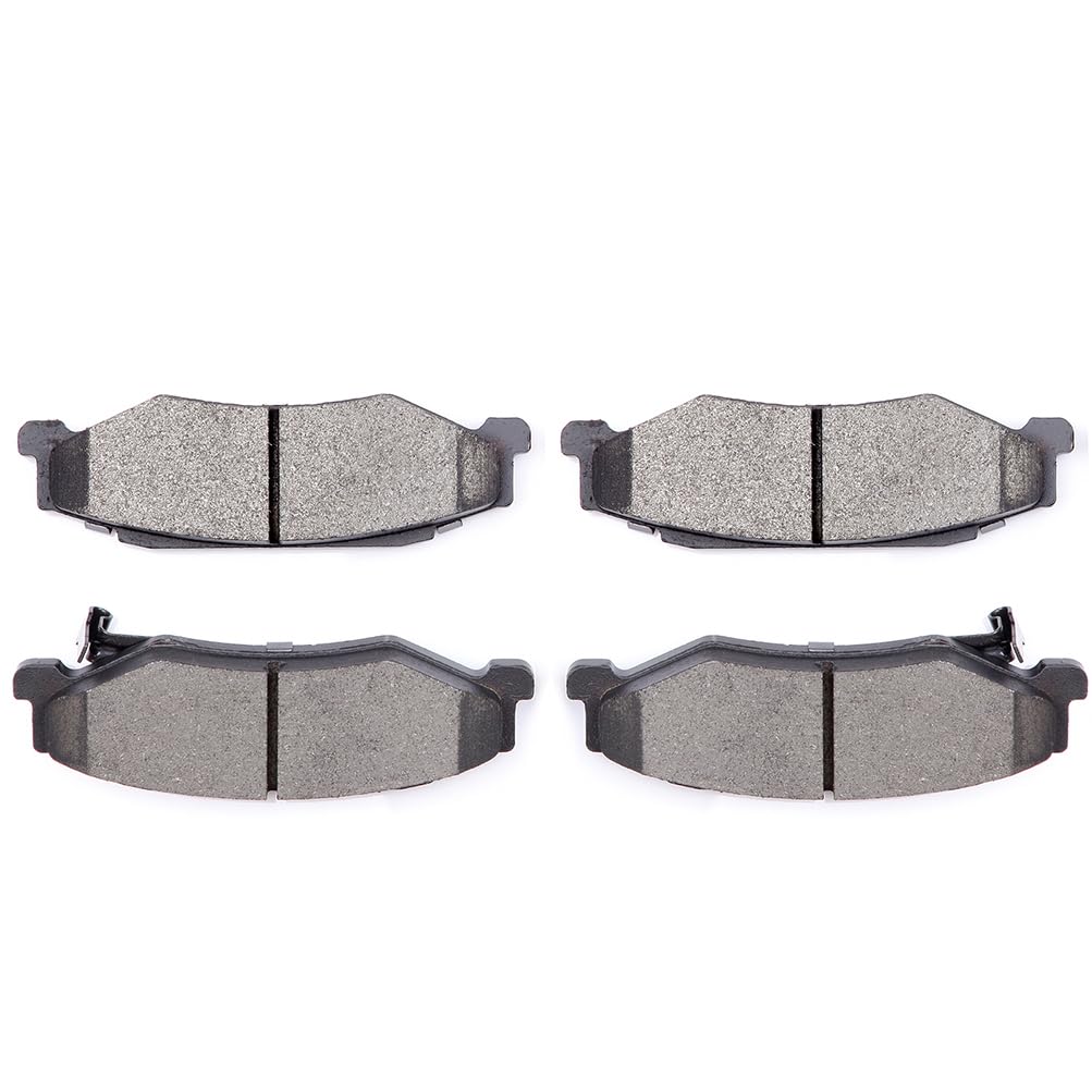 Scitoo D732 Rear Semi-Metal Brake Pads Sets Fit For Cadillac Xlr 2004-2009,For Chevrolet Corvette 1997-2004 2006-2013