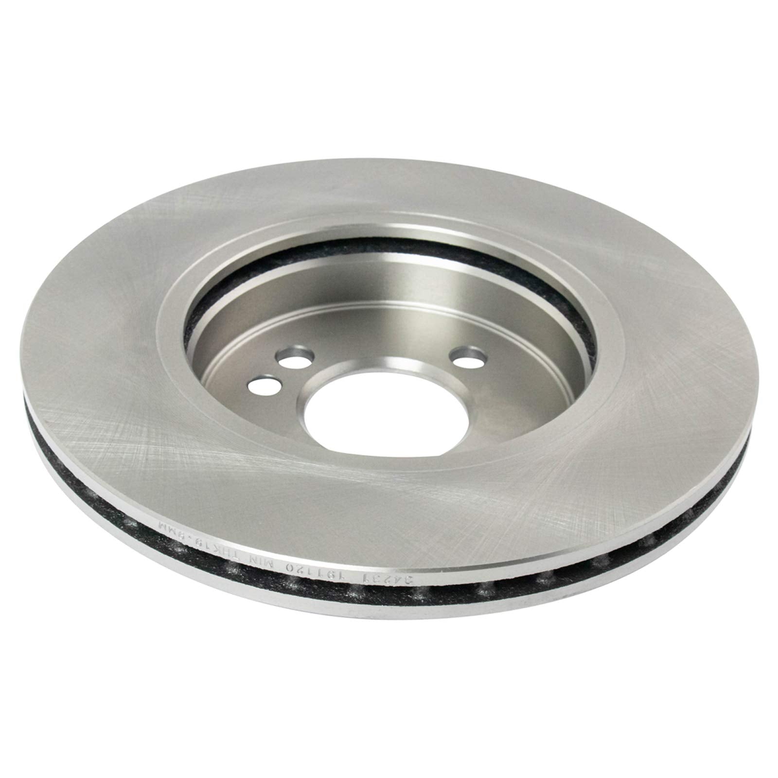 Trq Front Brake Pad & Rotor Kit Brake Pads Brake Rotor Ceramic Compatible With 2002-2006 Mini Cooper