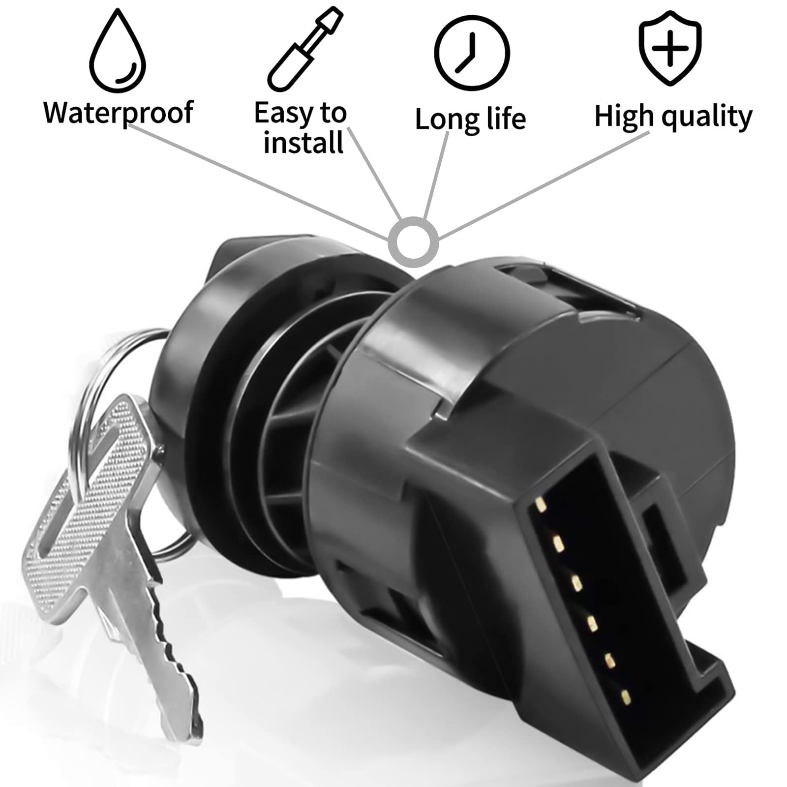 Ignition Key Switch for Polaris Sportsman 570 Touring MD SP EFI ACE Euro 2015-2016