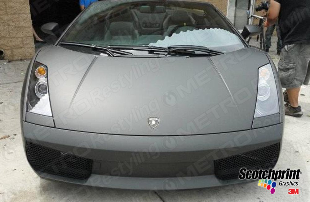 3M 1080 M12 Matte Black 5Ft X 4Ft (20 Sq/Ft) Car Wrap Vinyl Film