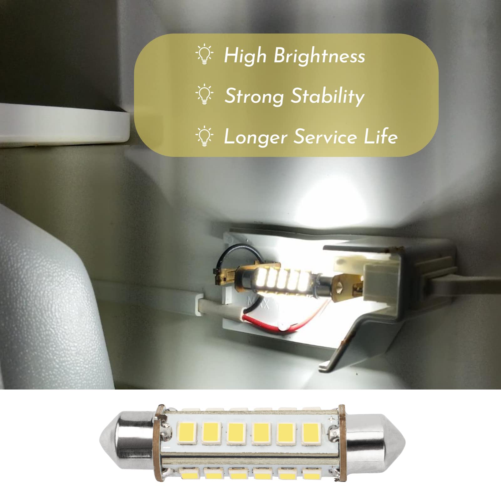 Dometic 200729000P 12V - 10W Refrigerator Bulb