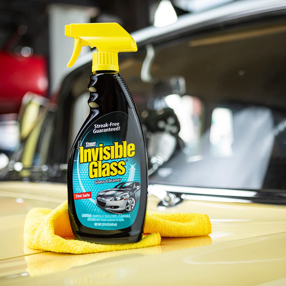 Invisible Glass 99016 5-Piece Windshield Glass Treatment Kit Includes Anti-Fog For Interior, Rain Repellent For Exterior, Premiu