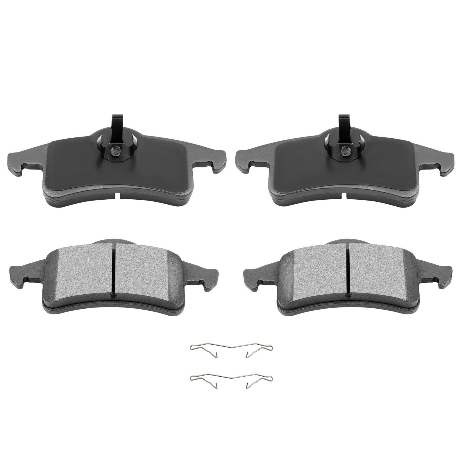 Automuto 4Pcs Rear Ceramic Disc Brake Pads Set D791 For Jeep Grand Cherokee 1999-2004