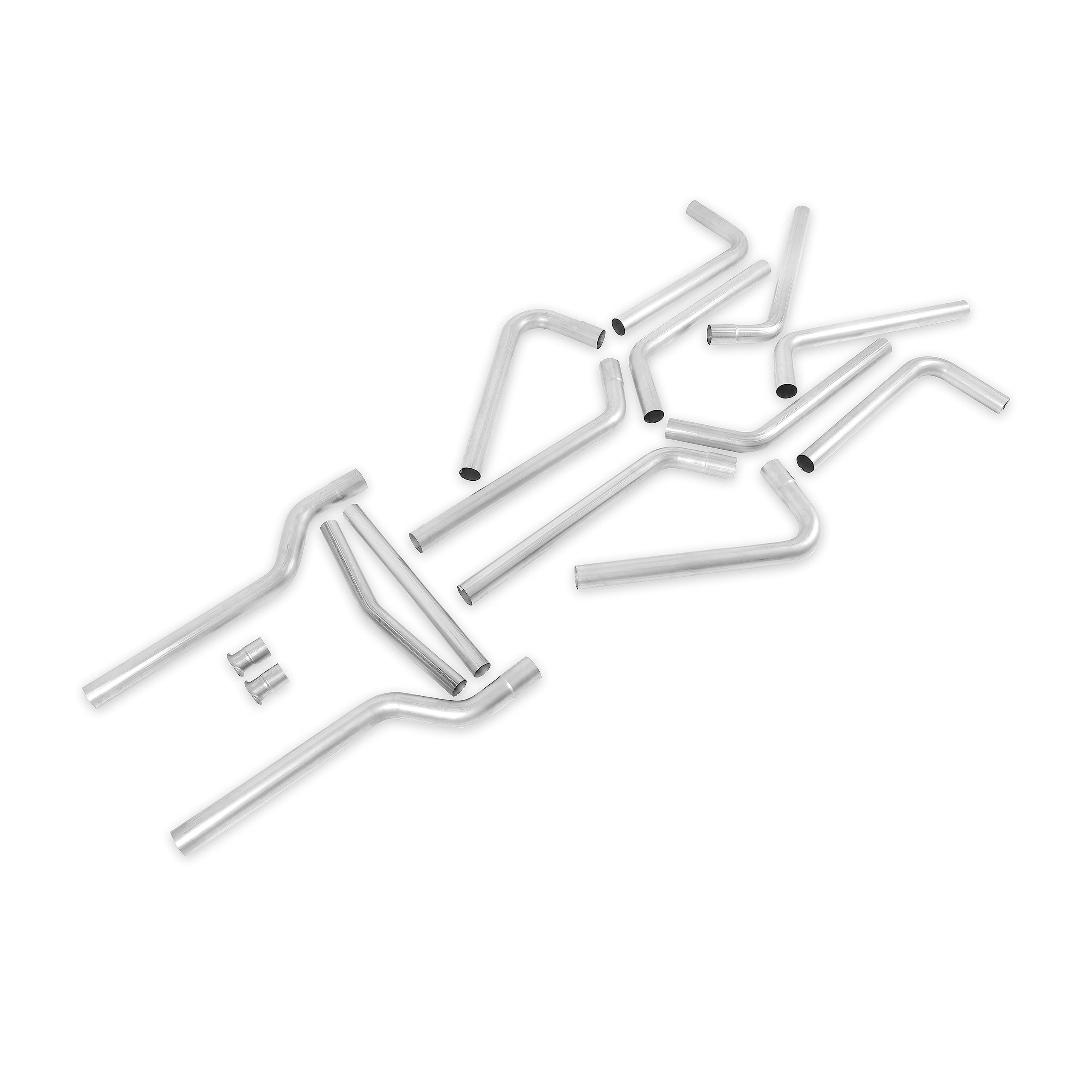 Flowmaster 815936 U-Fit Dual Exhaust Kit 409S - 2.50 in. - universal 16-piece pipes only