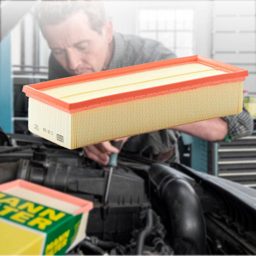 MANN-FILTER C 35 154 Air Filter - Premium Engine Air Filter for Enhanced Performance and Efficiency