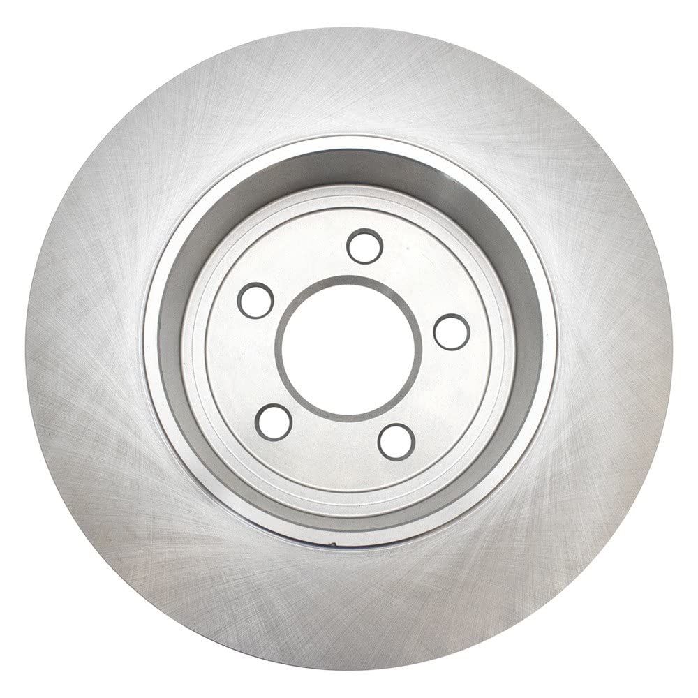 Trq Rear Brake Rotors Set Solid Compatible With 2005-2021 Chrysler 300 2009-2022 Dodge Challenger 2006-2022 Charger 2005-2008 Ma
