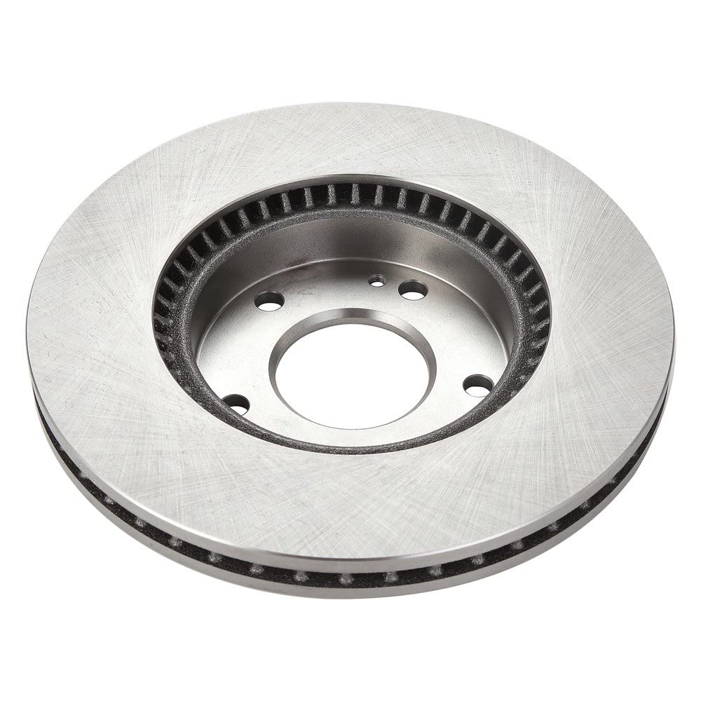 Trq Front Brake Rotors Set Vented Compatible With 2003-2008 Tiburon 2005-2012 Tucson 2012-2013 Soul 2005-2011 Sportage