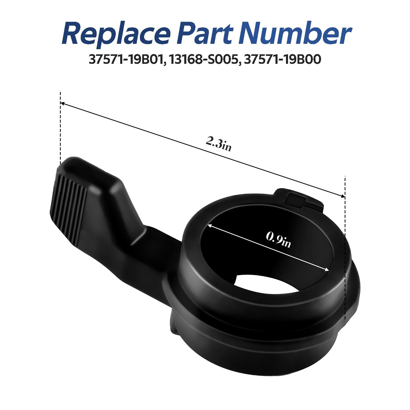 HIMARKLIF Choke Lever Knob Fit for Suzuki QuadRunner 160 230 250 300 500 / KingQuad 300 400 / Eiger 400 500 / QuadSport 250 400