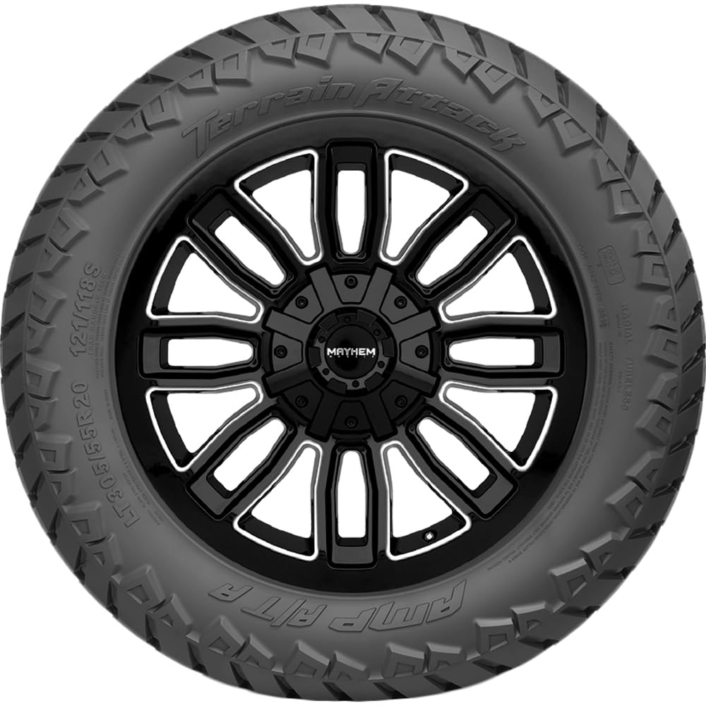 AMP 35x12.50R20 AMP Terrain Attack A/T A 121R E/10 Ply Tire