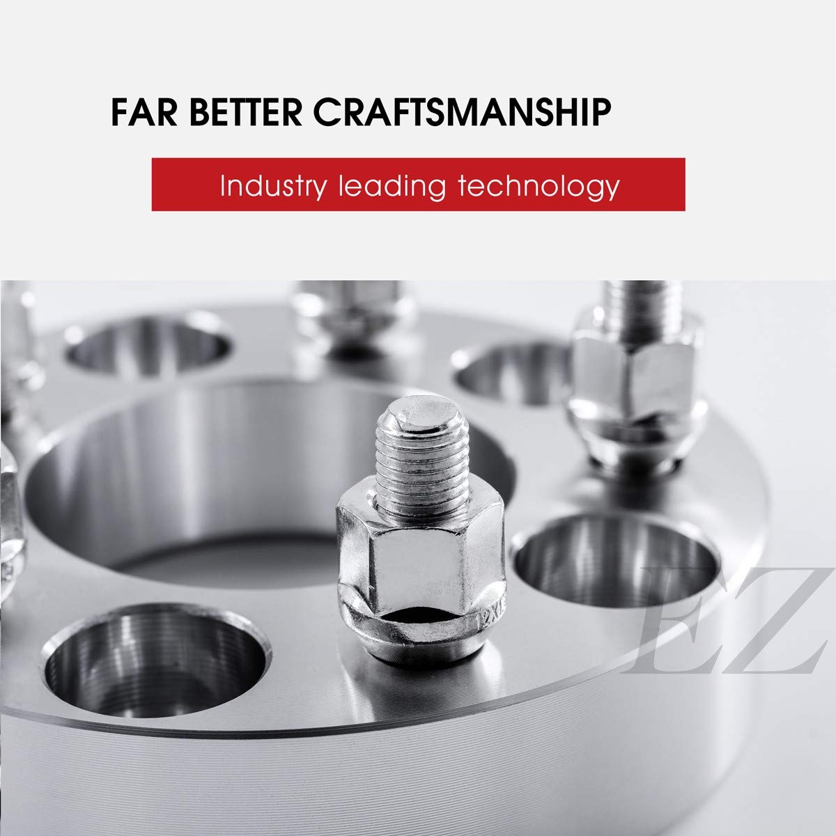 Ezaccessory 2 Billet Wheel Adapters 5X105 To 5X4.5 (5X114.3) | Fits Chevy Bolt Ev Cruze Sonic Trax & Mount 5X4.5 Bolt Pattern Wheels