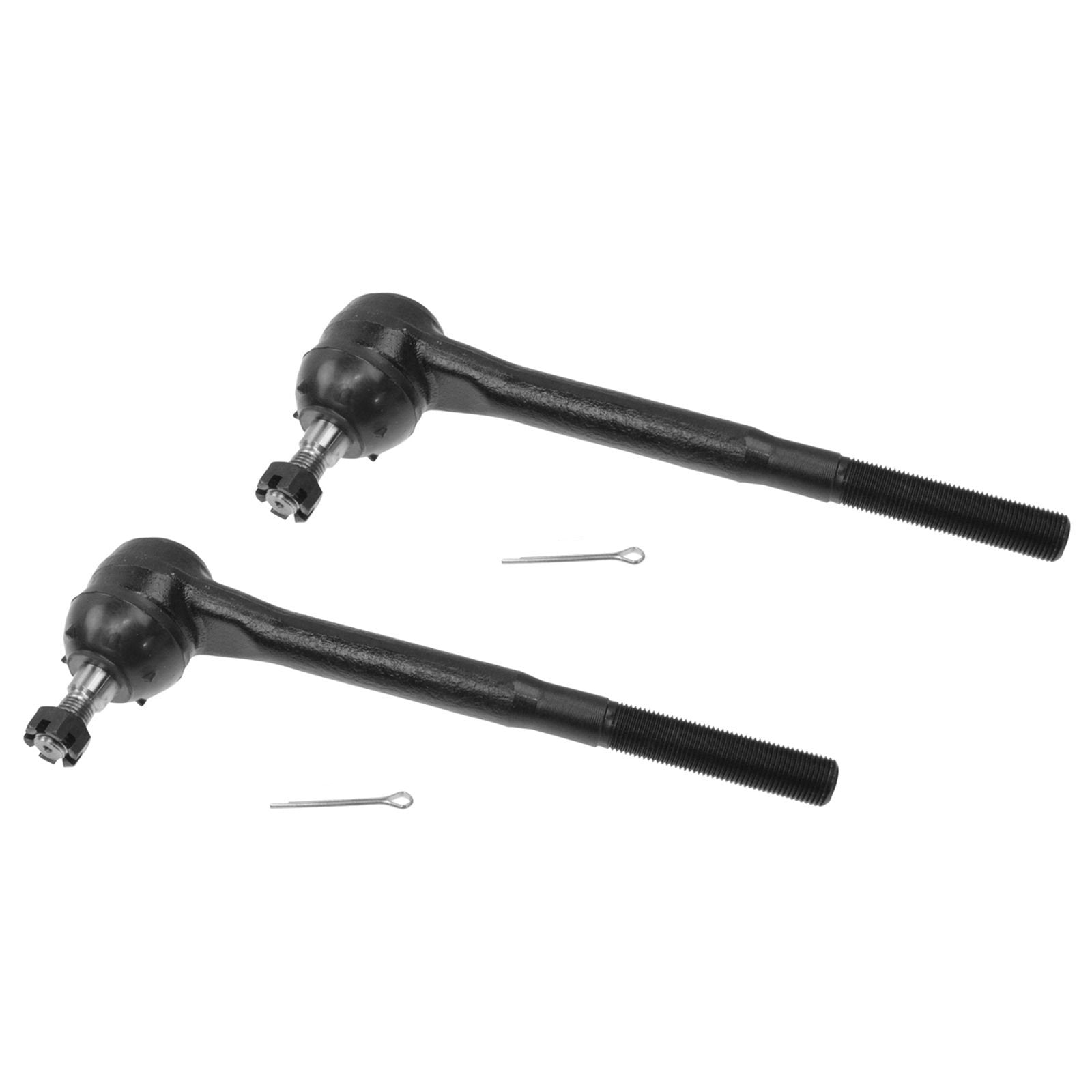 TRQ Front Inner Tie Rod End Pair Set for Chevy Pontiac Olds 2WD