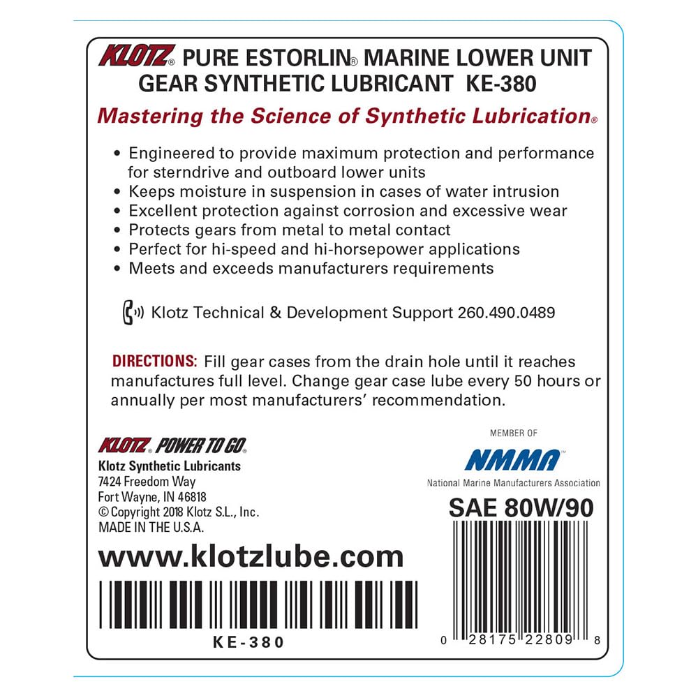 KE Motor Oils (80W/90)