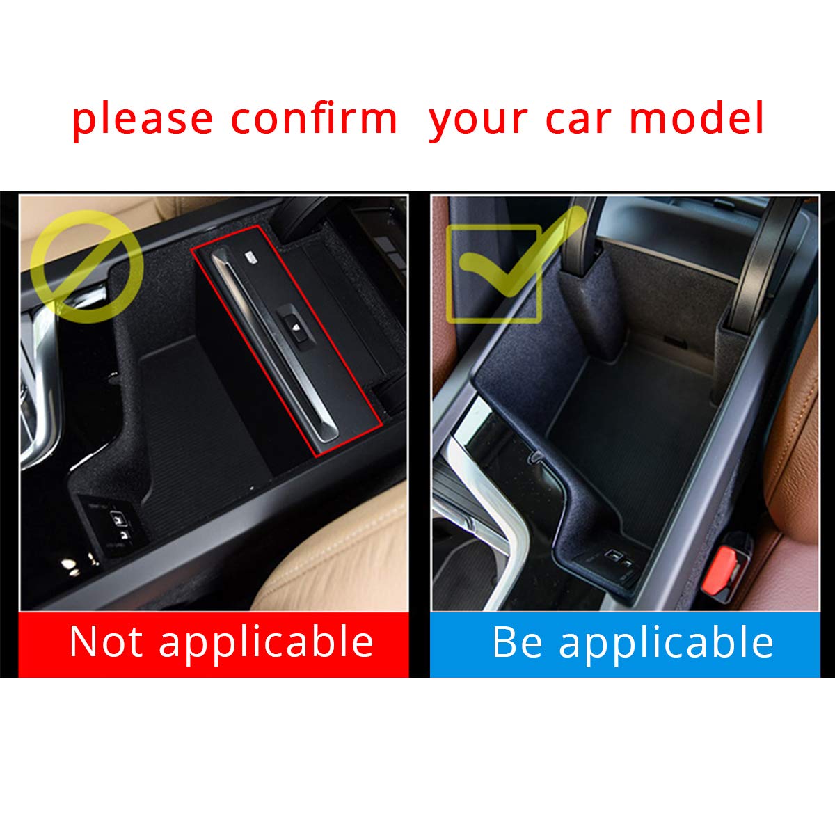 Center Console Armrest Storage Box Organizers Phone Tray Accessories For Volvo S90 Xc90 V90Cc 2017 2018 2019+, For Volvo Xc60 20