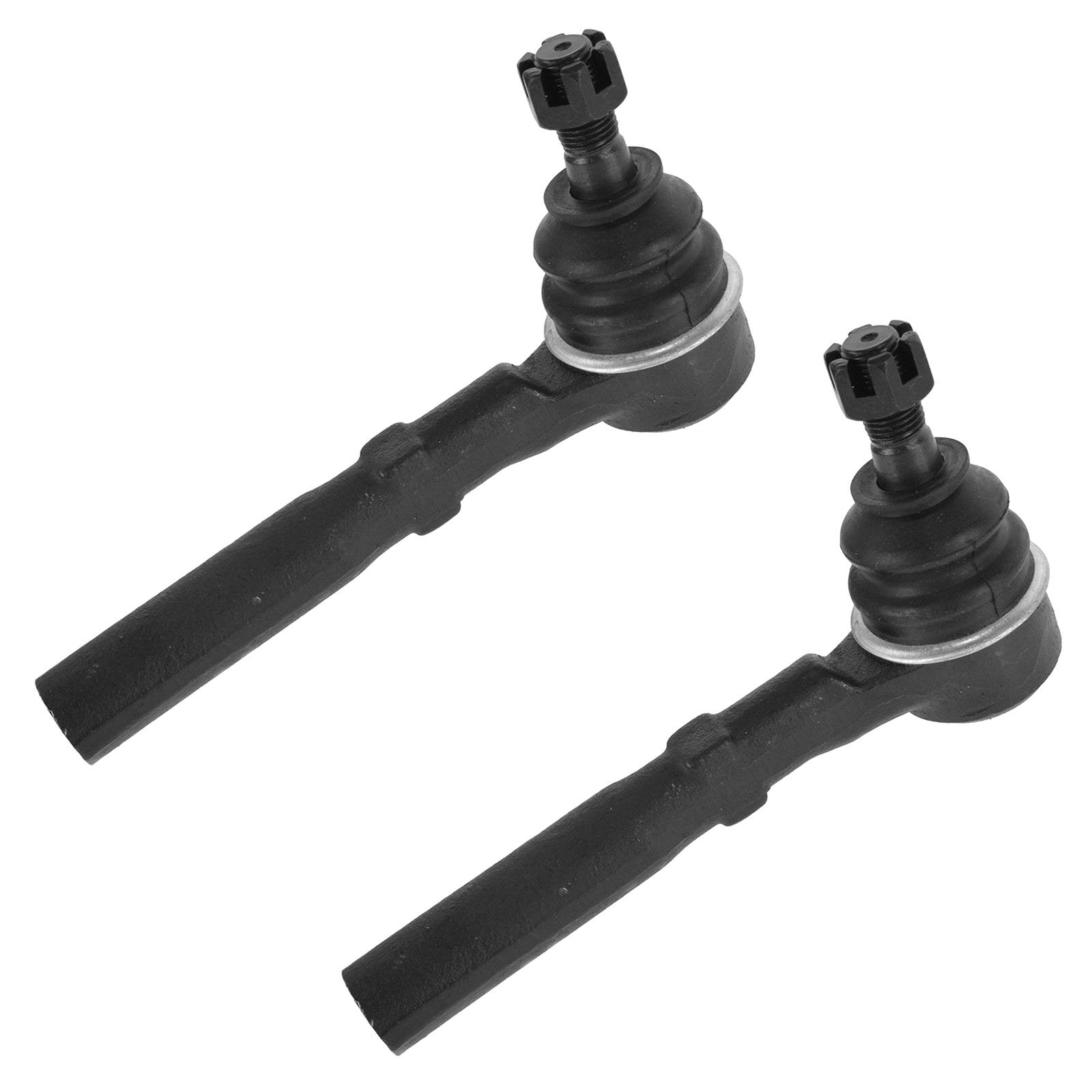 Trq Front Tie Rod Set Compatible With 1995-2005 Chevrolet Cavalier Pontiac Sunfire