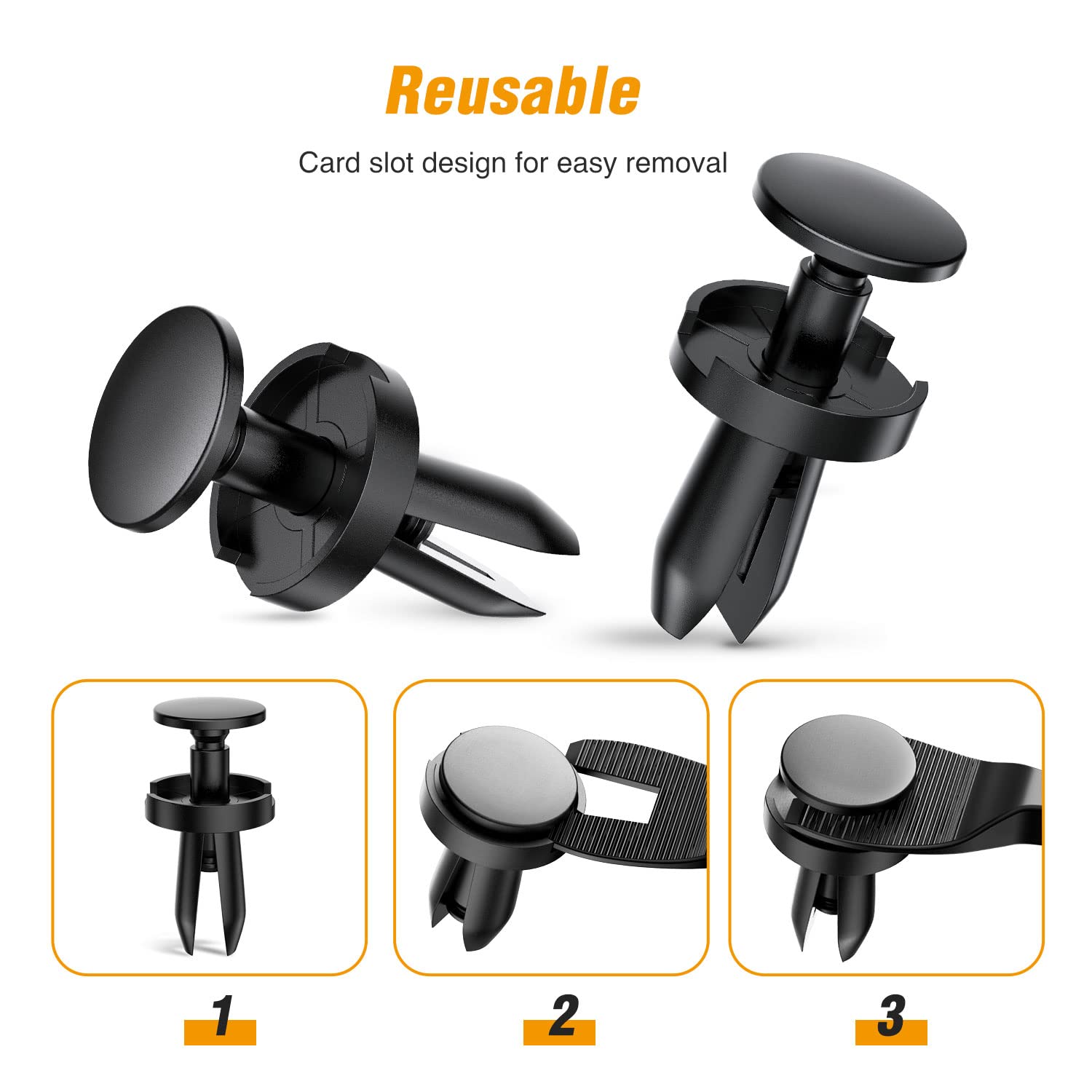 Gooacc 100Pcs Fender Liner Clip Push-Type Retainer Nylon Fastener Replacement For Dodge 1996-2015 Jeep Grand Cherokee 2005-2015,
