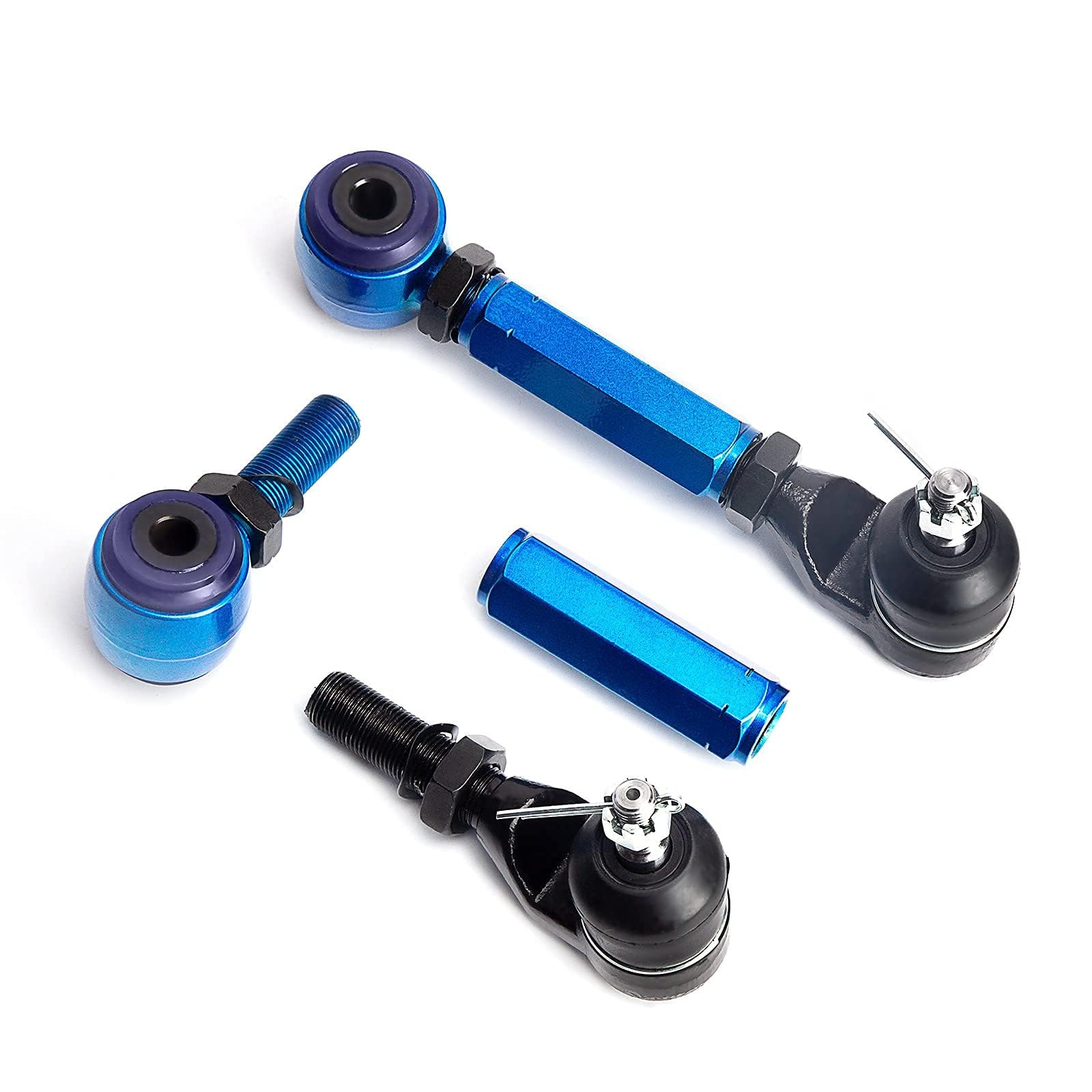 KSP Accord TSX Camber Arms, Adjustable Alignment Camber Toe -2° to +4° Angle Camber Arm fit for Pilot Odessey, Rear Suspension Camber Kits Compatible with Honda TSX MDX, 2PC