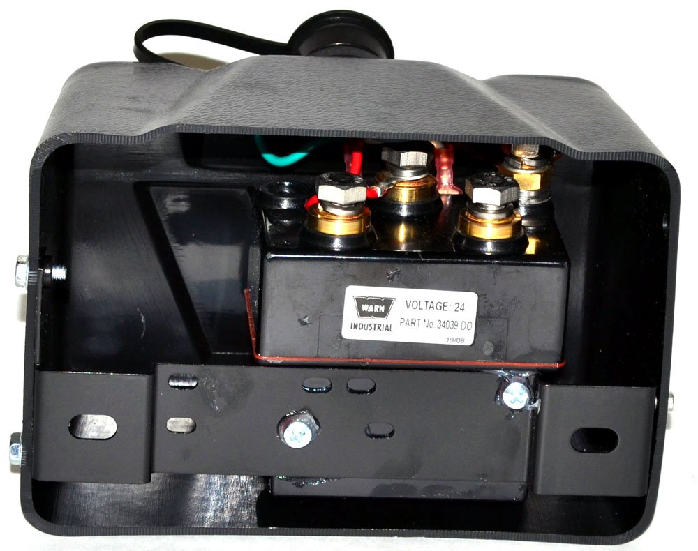 Warn 39601 Winch Accessory: 24 Volt Industrial Hoist Permanent Magnet Motor Control Pack For Dc1600, 2000, And 2500 Winches