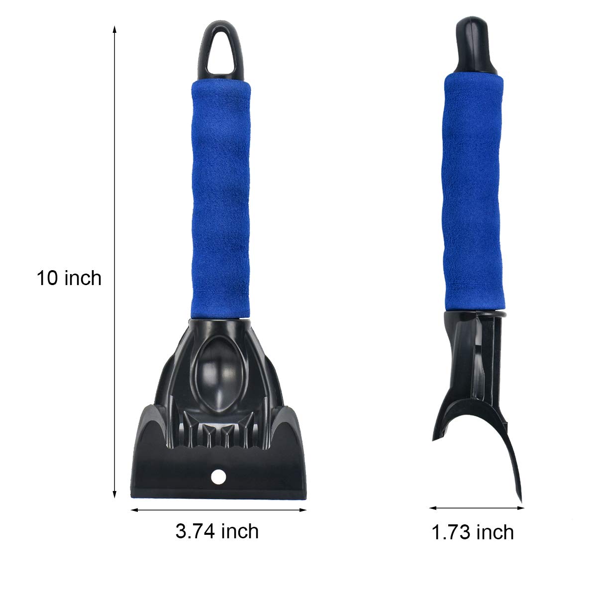 Zecval Ice Scraper For Cars And Small Trucks - Dang Near Indestructible Ice Scrapers For Car Windshield From Scrape Frost And Ic