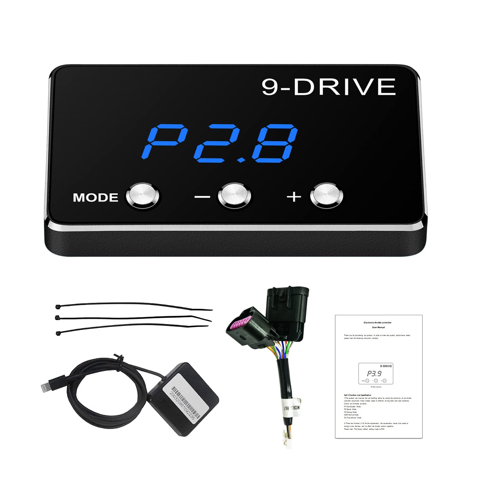 Throttle Response Controller 9 Drive Modes Smart Electronic Racing Accelerator Compatible With Toyota Tacoma Fj Cruiser 4Runner
