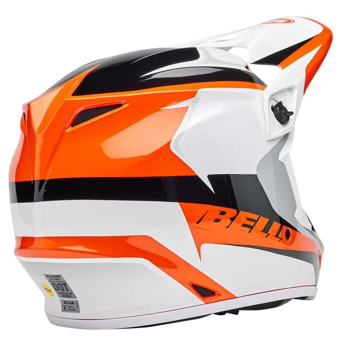 Bell Mx-9 Mips Dirt Helmet (Gloss Rift Orange/White - 2X-Large)