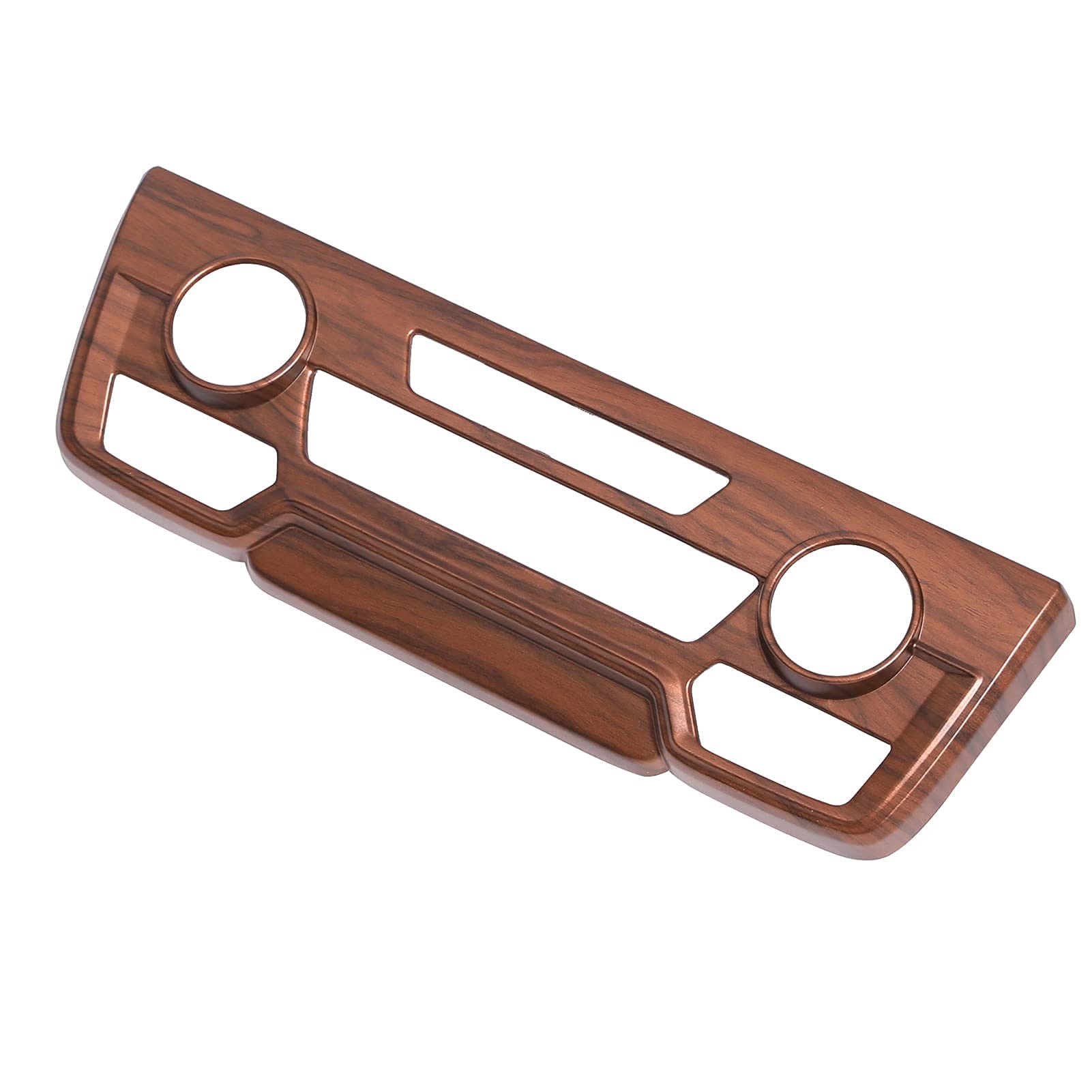 Antbooboo For Honda Crv Cr-V 2022 2021 2020 2019 2018 2017 Air Conditioning Knob Climate Control Module Panel Peach Wood Grain Center Console Cd Panel Cover Trim (Not Fit For Lx)
