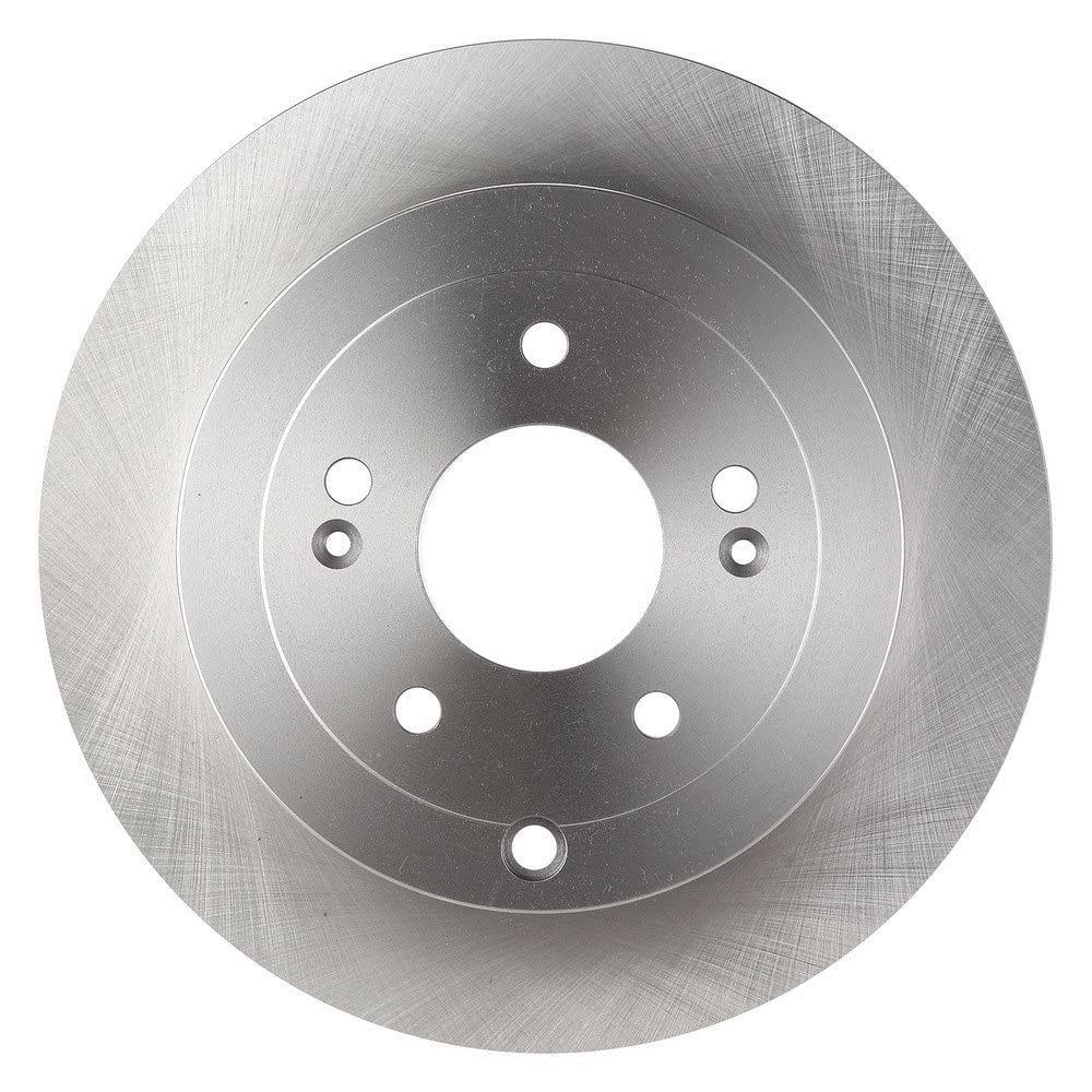 Trq Rear Brake Rotors Set Solid Compatible With 2007-2009 Hyundai Santa Fe