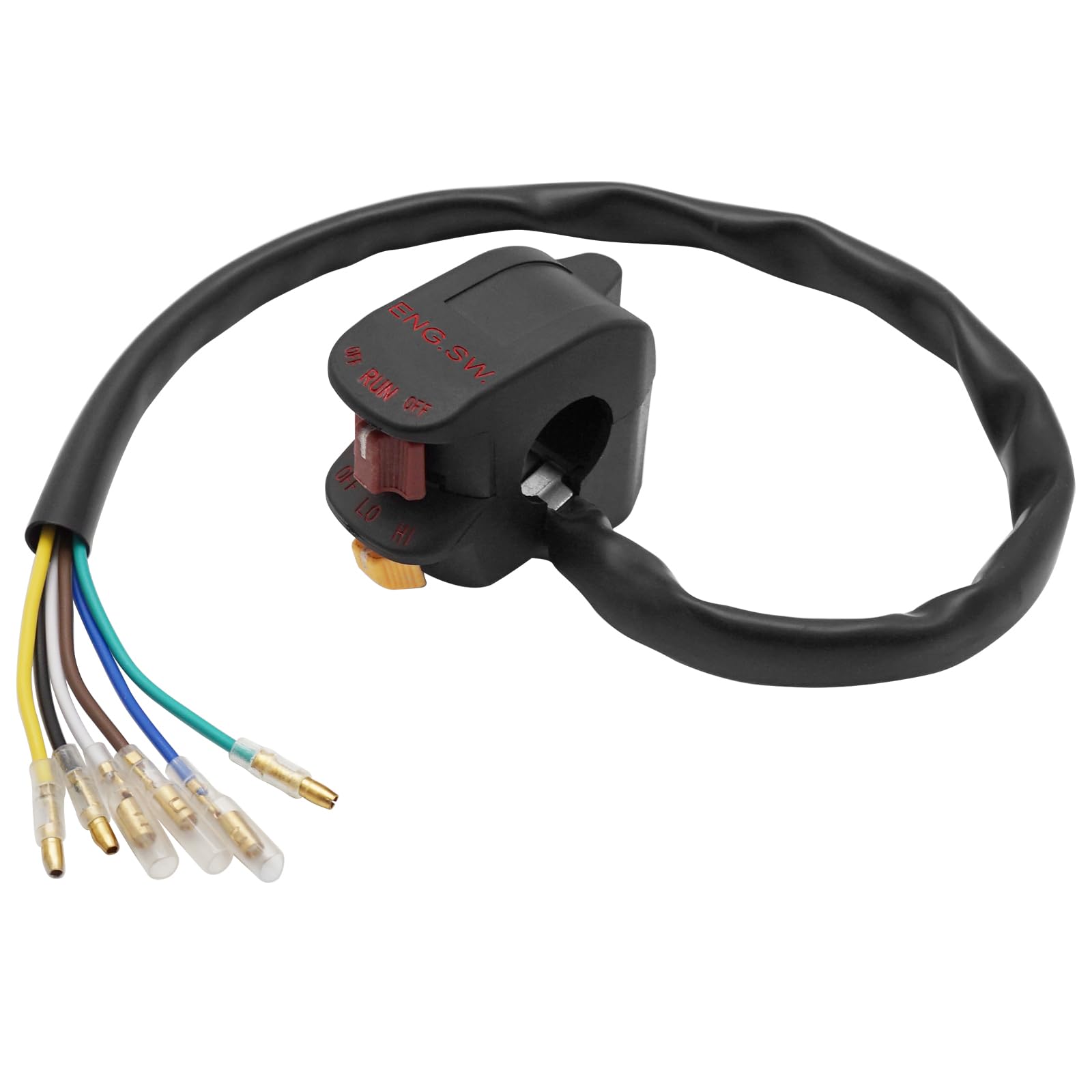 M Mati Control Switch Kill Stop Off Headlight Button For Honda Atc110 Atc185S Atc200/Atc200S 1982-1986 Atc250R 1982 35200-958-013 35200-958-681 35200-943-680