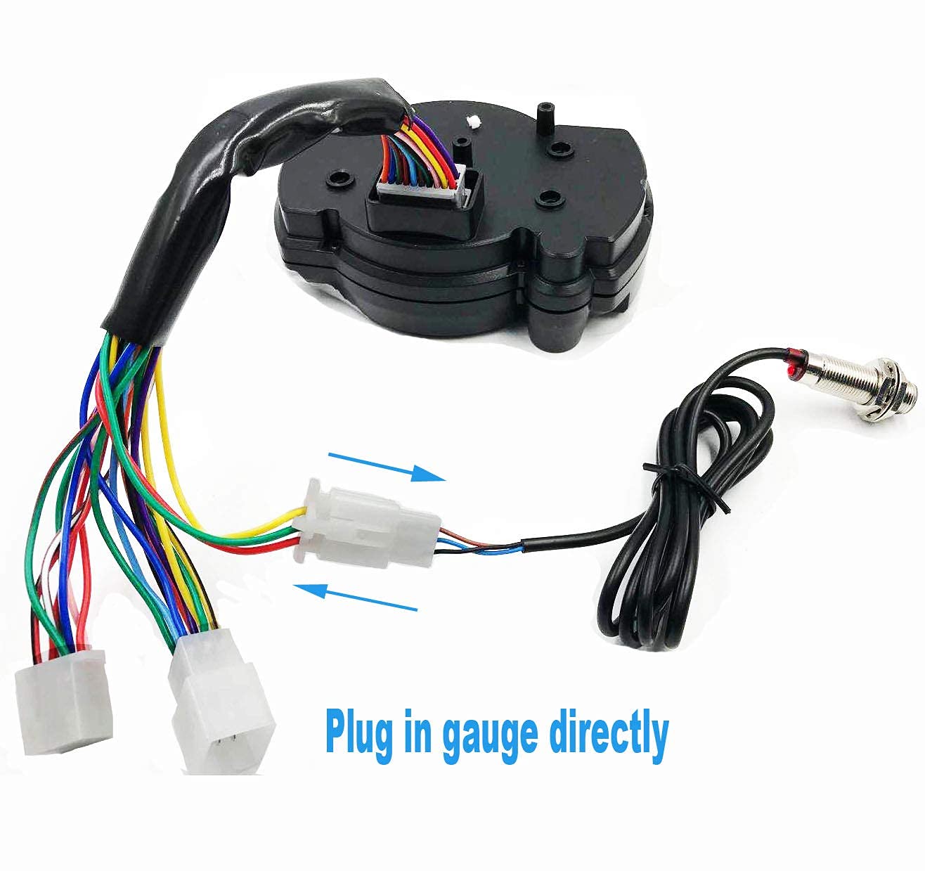 Speed Sensor Adapter For Samdo Universal Motorcycle Speedometer Tachometer