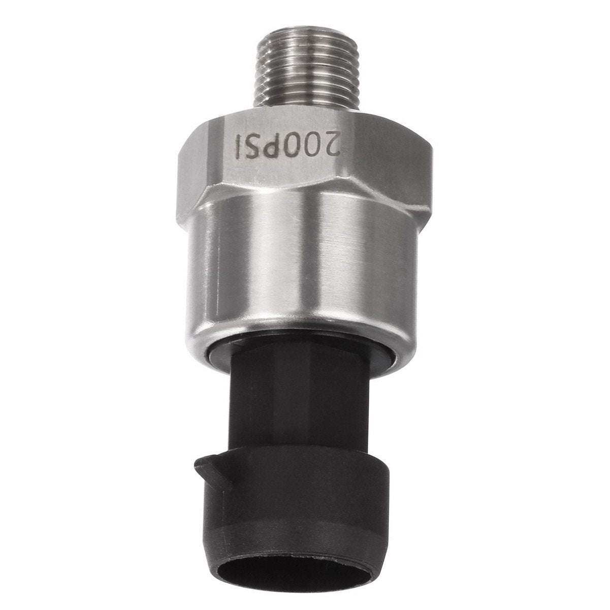 AUTEX 200 Psi Pressure Transducer Sender Sensor 1/8   -27 NPT Thread Stainless Steel Fuel Pressure Sensors Compatible with Oil F