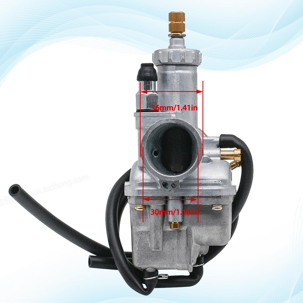 Jdllong Carburetor For Kawasaki Bayou 220 Klf220 1988-1998 For Bayou 250 Klf250 Carb 2003-2011 With Air Filter And Fuel Gas Petc