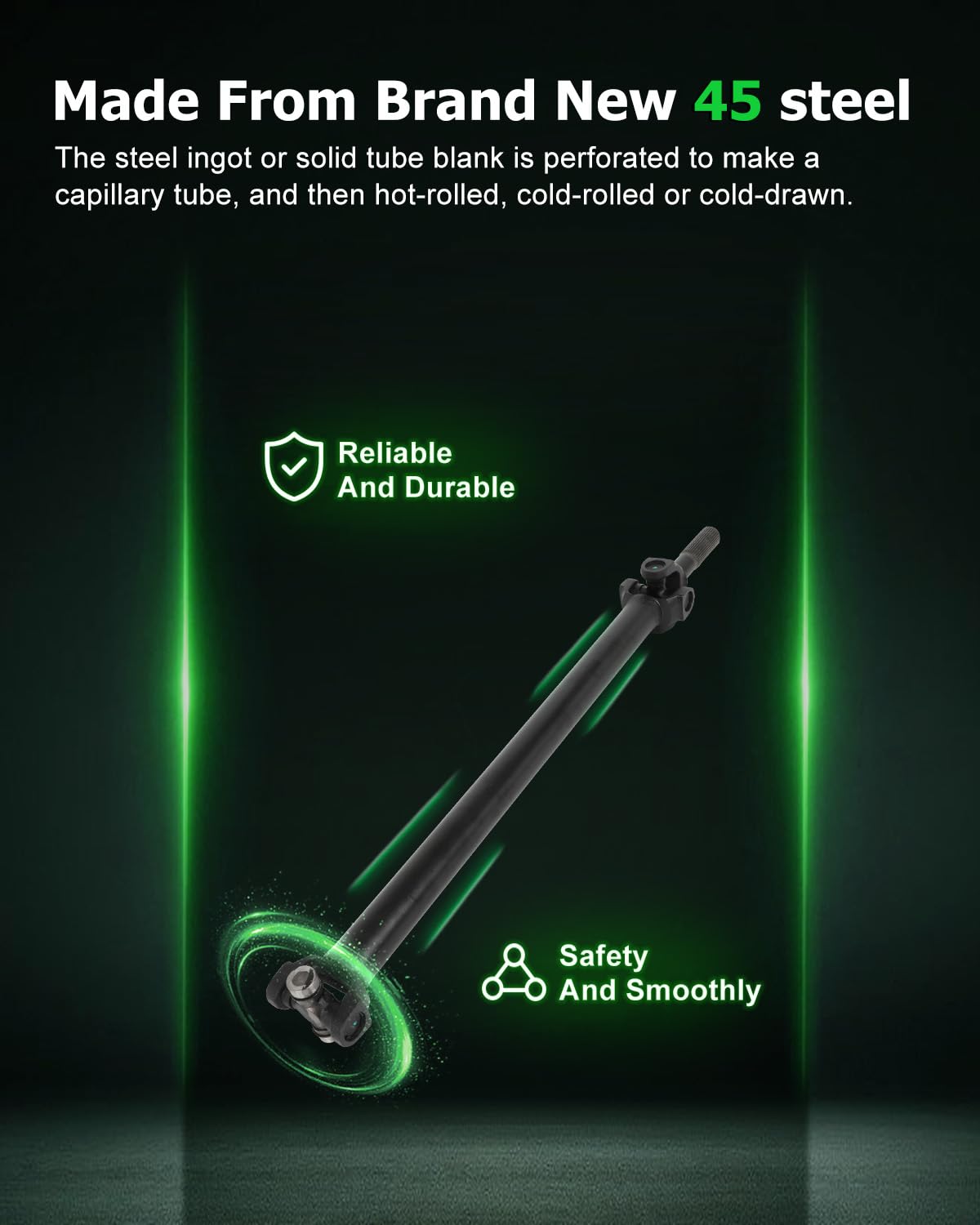 Scitoo?35.65''?Steel Front Driveshaft Assembly Drive Shaft Prop Shaft For Chevrolet Silverado 2500 Hd Classic 3500 Classic For G