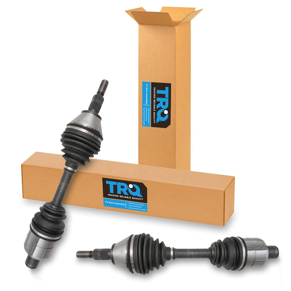 Trq Front Cv Axle Shaft Assembly Set Compatible With 2012-2020 Ram 1500 2019-2020 1500 Classic