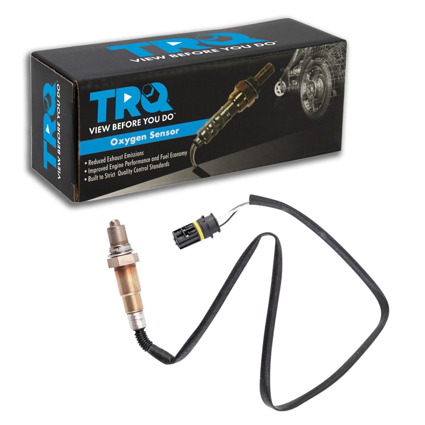 Trq O2 Oxygen Sensor Compatible With 2008-2012 Bmw 2001-2010 Mercedes-Benz