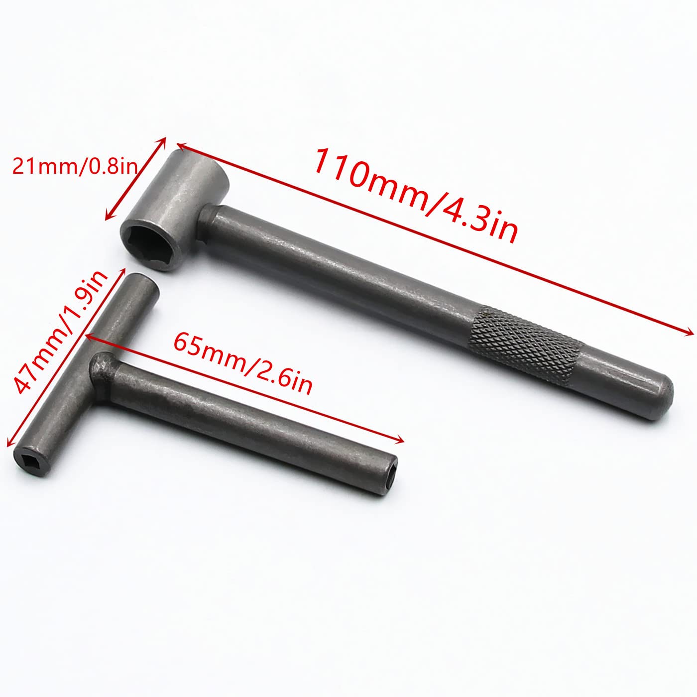 Yousemot Motorcycle Scooter Valve Tool, Tappet Engine Valve Screw Repair Wrench, Adjusting Square Hexagonal Hole Tool For Motorcycle Engine Valve Screw