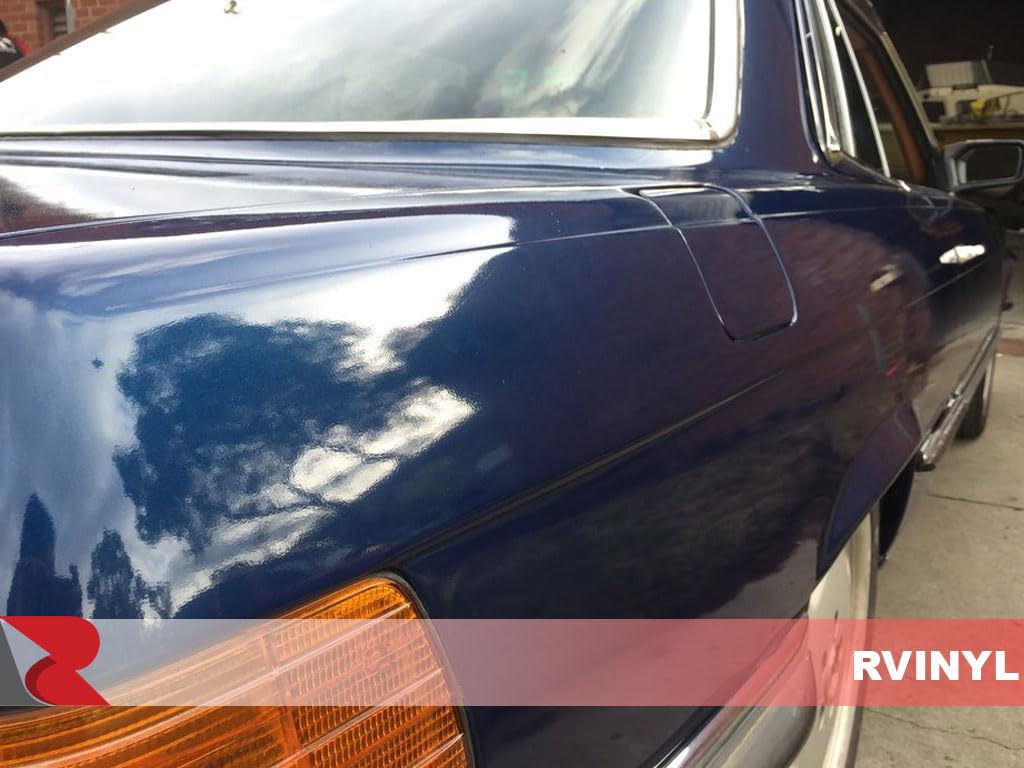 Avery Dennison Sw900 699-O Gloss Indigo Blue Supreme Wrapping Film Vinyl Vehicle Car Wrap Sheet Roll - (12'' X 60'' W/Applicatio