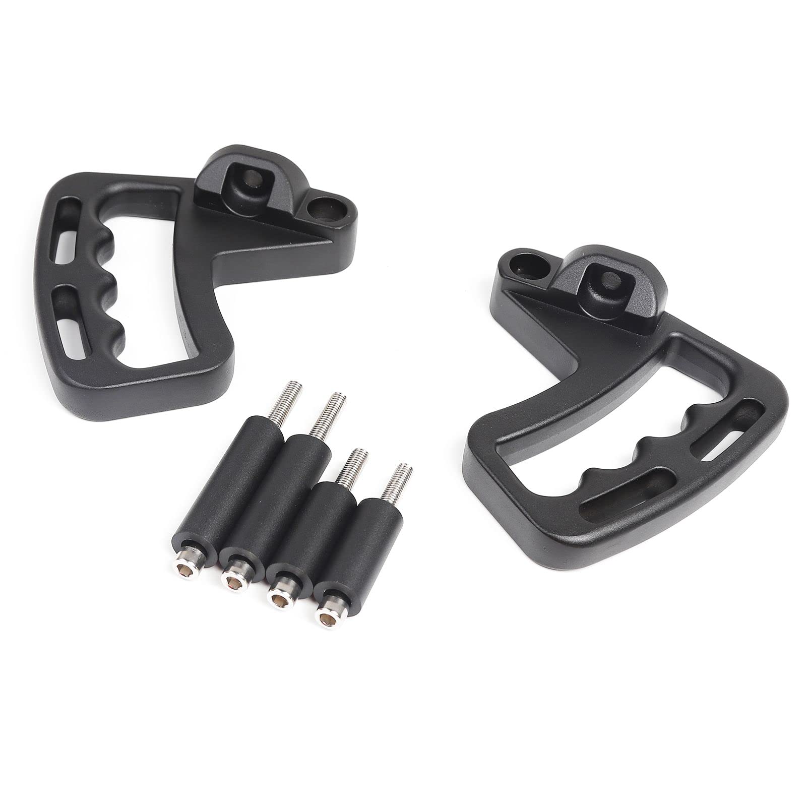 Front Aluminum Grab Handles Grip Handle Grab Bars for Jeep Wrangler JK JKU Sports Sahara Freedom Rubicon X & Unlimited X 2 Door 