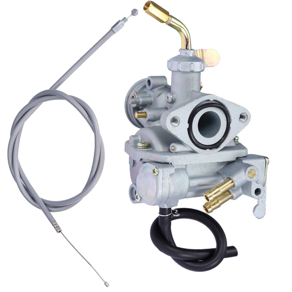 Carburetor Carb With Throttle Cable Replacement For Honda Ct70 Ct70H 1969-1977