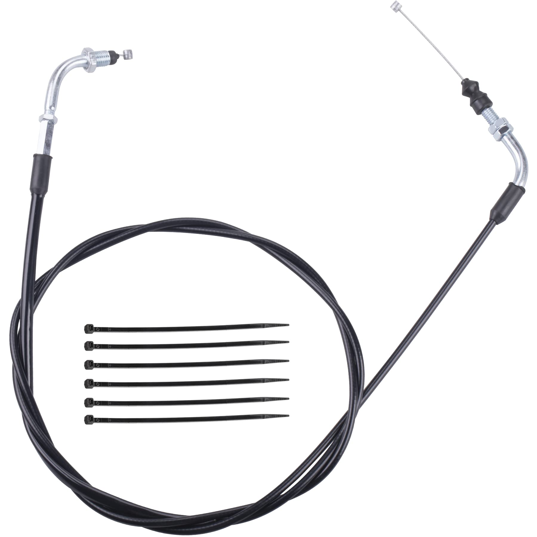 MRELC 78'' Throttle Cable Gas Cable Compatible with GY6 50cc 150cc QMB139 Chinese Roketa Jonway Taotao Nst Vip Future Champion L