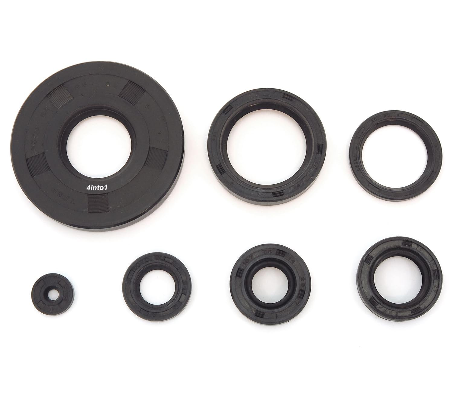 Engine Oil Seal Kit - Compatible With Honda Cb750 Cb750K Cb750F - 1969-1976 - 7 Seals