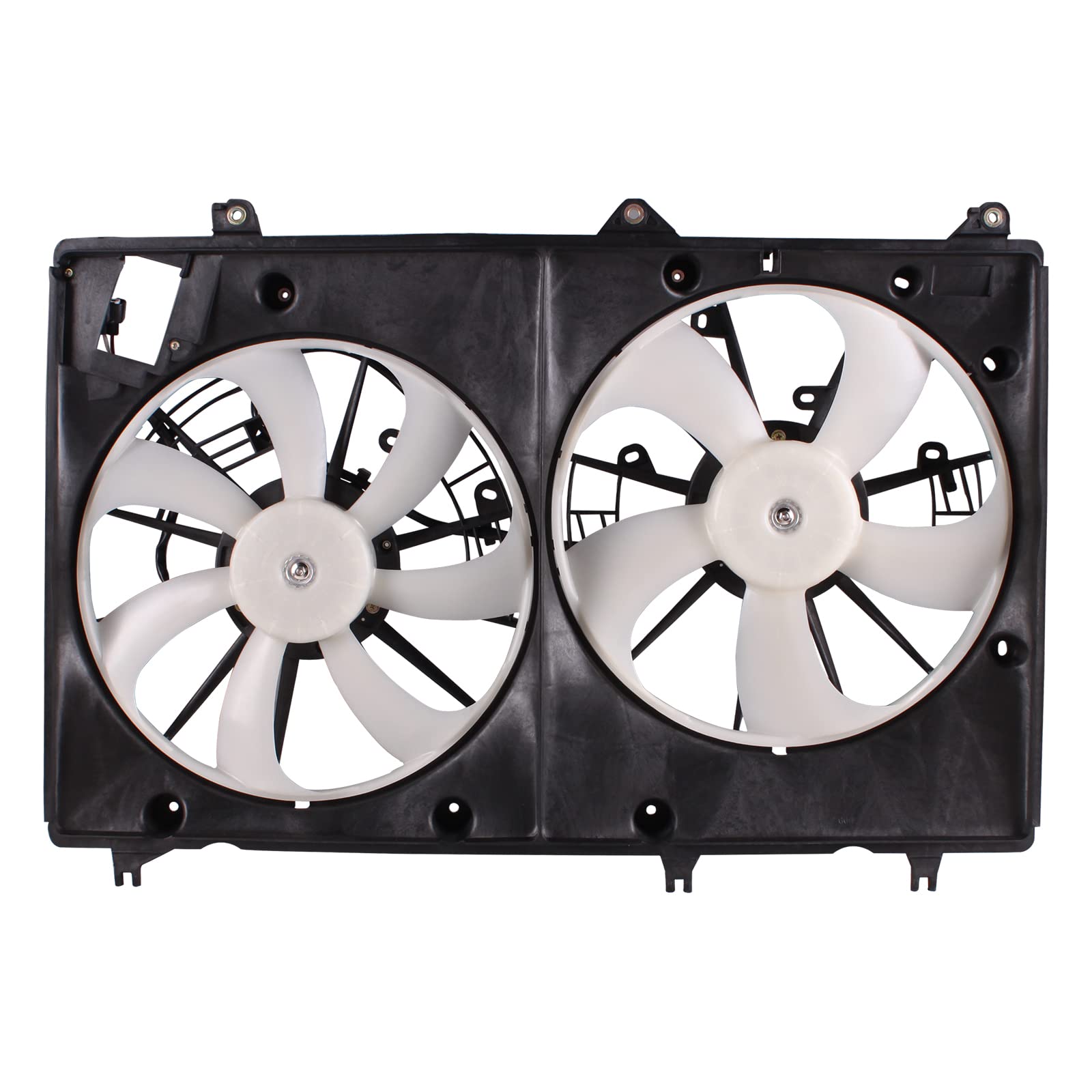 TYG OE Replacement(CAPA Quality) Cooling Fan Extra Silent for 2008-2010 Toyota Highlander 2.7/3.5L W/Towing (Japan Built) | 1636